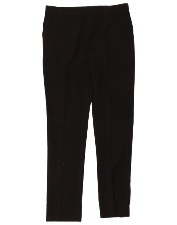 Marks & Spencer Pantalones de traje ajustados para niñas 15-16 años W32 L29 Negro