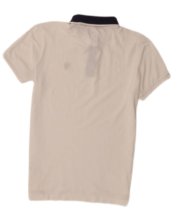 Asociación de Polo de EE. UU. Camisa Hombre Small Algodón Colorblock Blanco