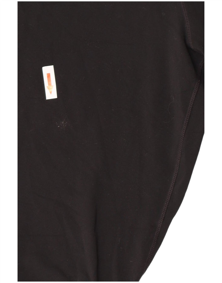 Nike - Leggings capri Dri Fit para mujer, talla M, poliéster negro