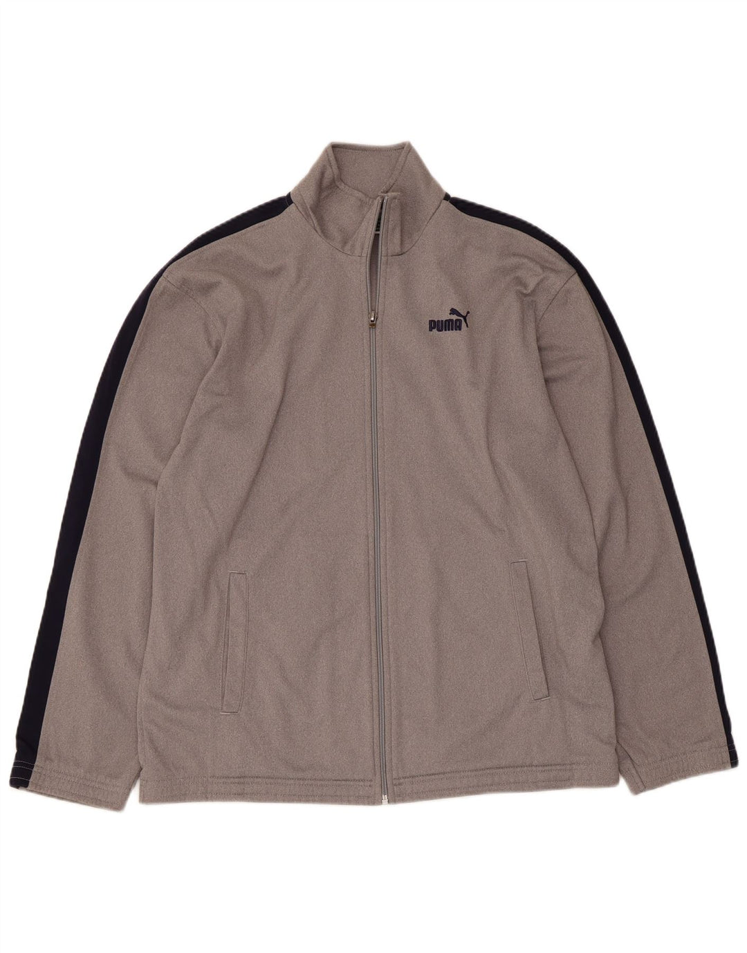 Puma Chaqueta de chándal para niño 15-16 años Gris Colorblock