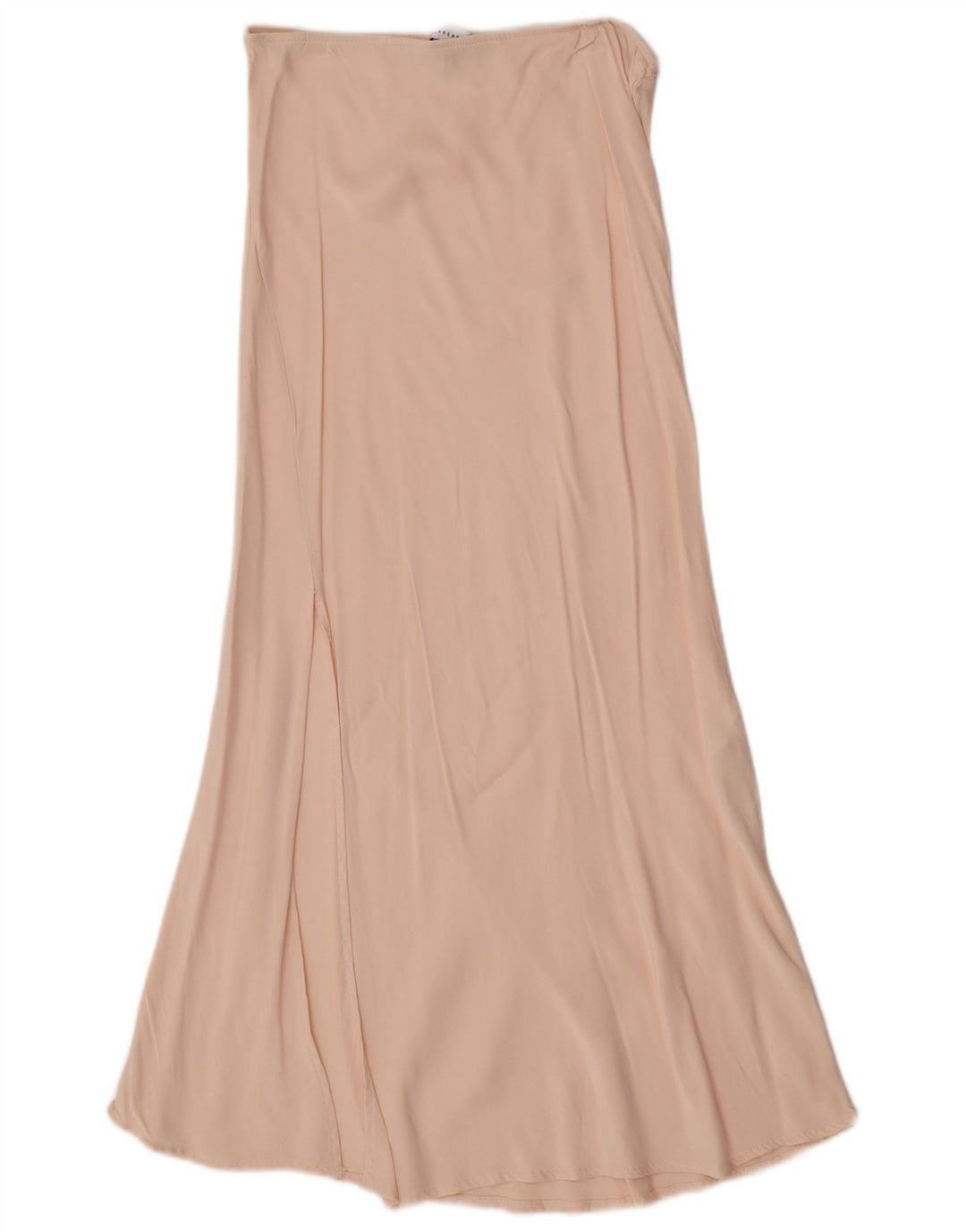 Falda larga para mujer Warehouse UK 12 Medium W28 Viscosa beige
