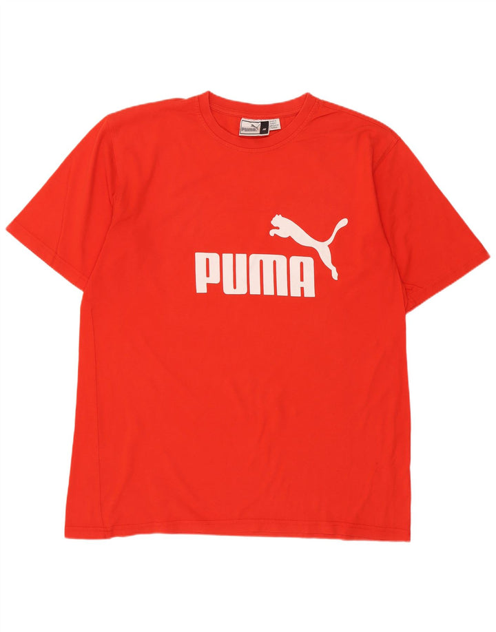 Puma Camiseta Gráfica para Hombre Top Medium Rojo