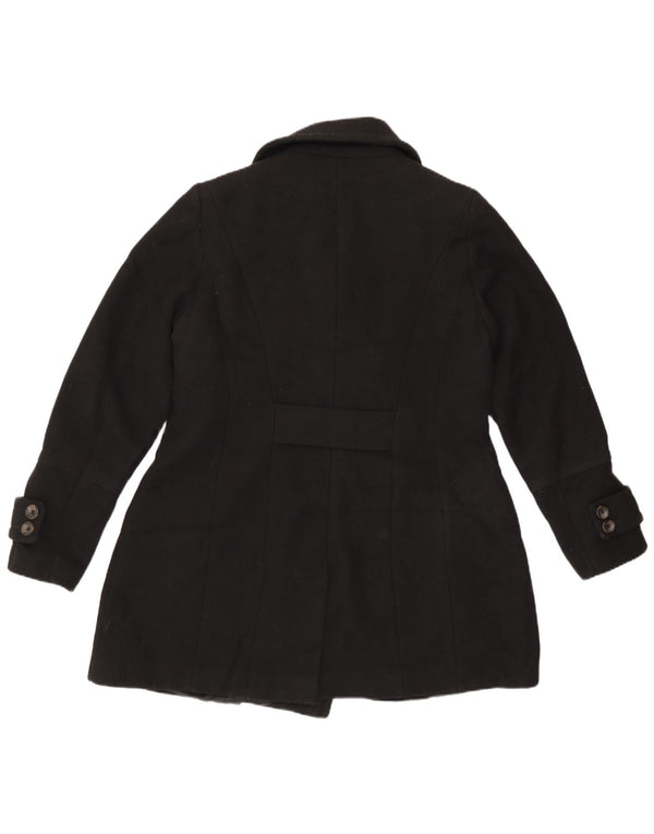 Marks & Spencer Chaquetón para mujer UK 44 Grande Poliéster negro