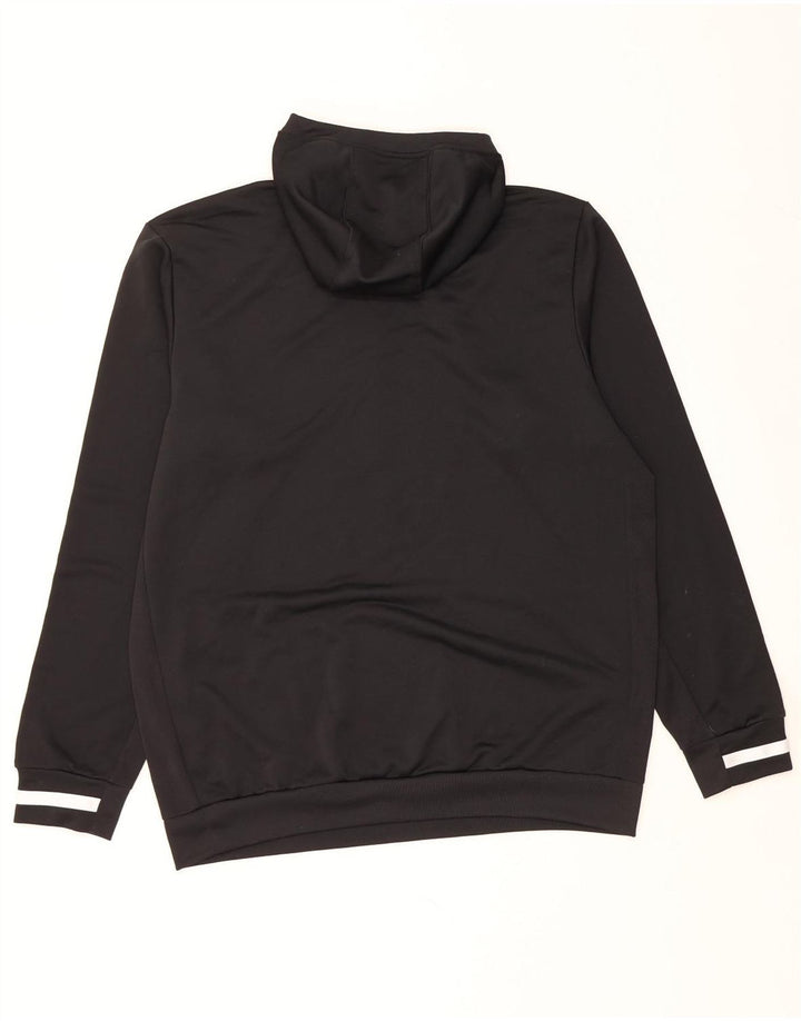 ADIDAS Hombre Climacool Sudadera con capucha Jumper XL Poliéster negro