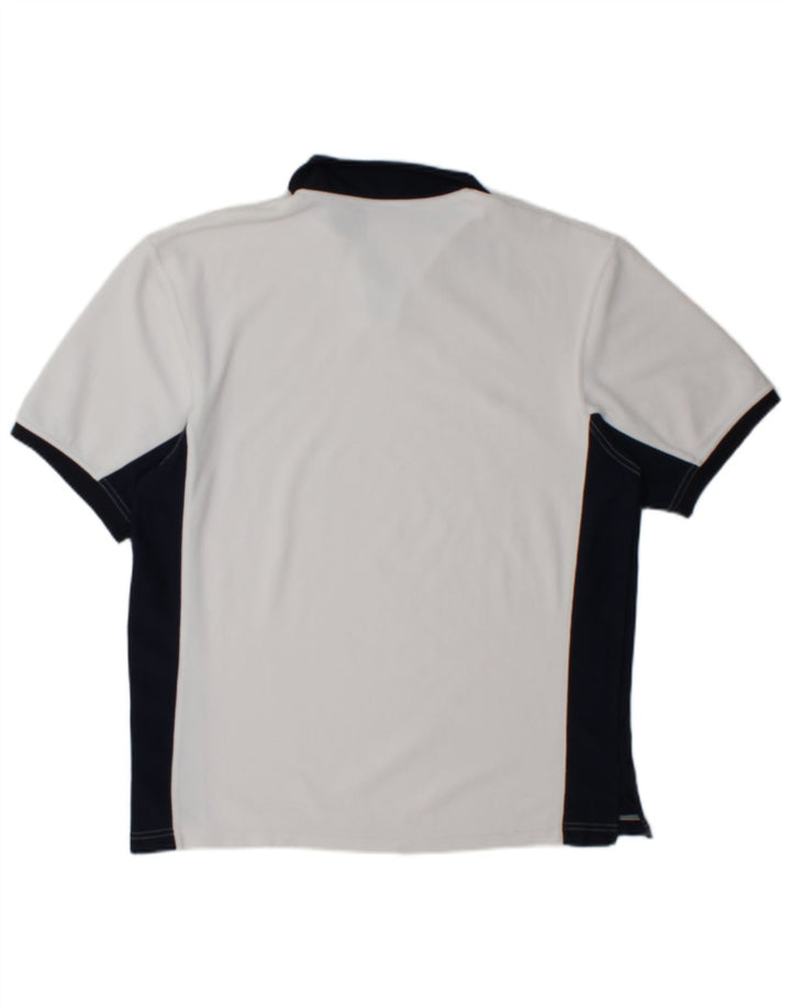 Camiseta Polo para Hombre Reebok XS Color Blanco a Bloques