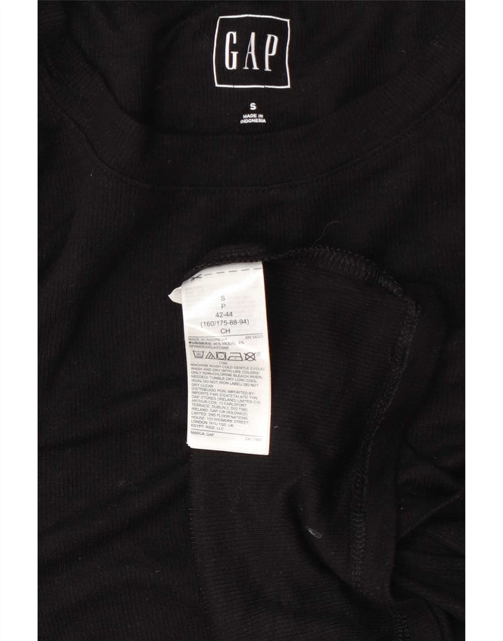 Gap Top de manga larga para mujer UK 10 Small Black Modal