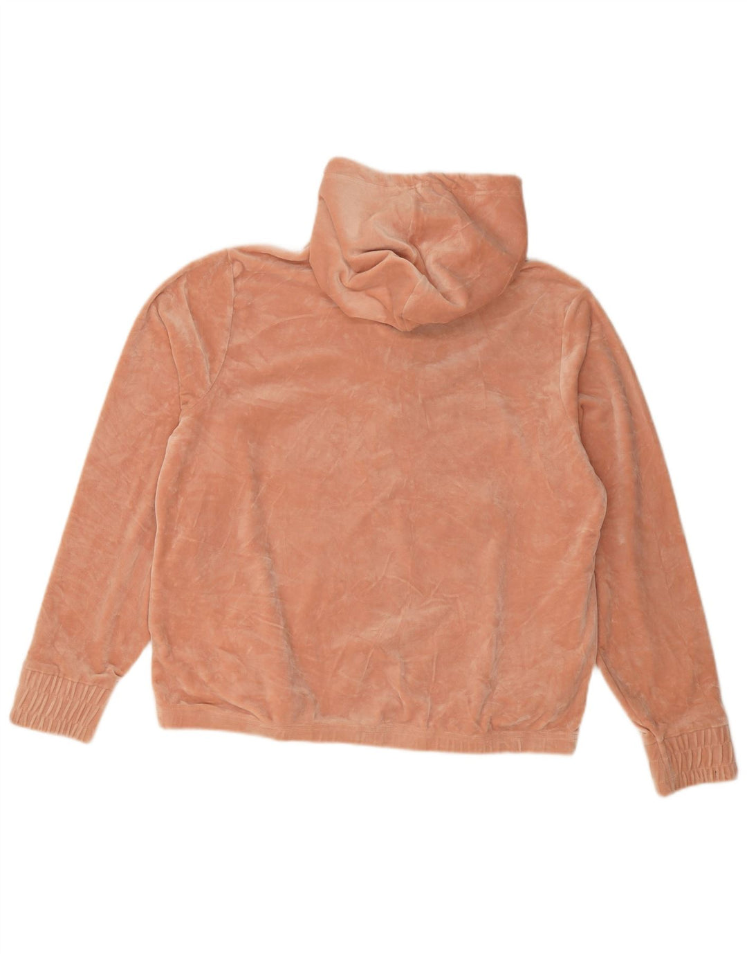 Fila - Sudadera con capucha y cremallera para mujer, talla grande, poliéster rosa