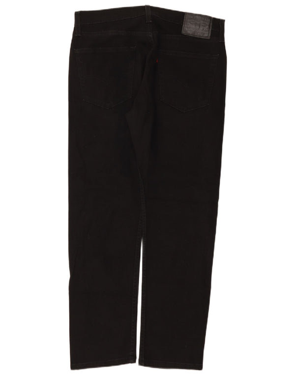 Levi's Vaqueros cónicos 502 para hombre W32 L30 Algodón negro