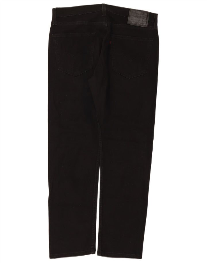 Levi's Vaqueros cónicos 502 para hombre W32 L30 Algodón negro