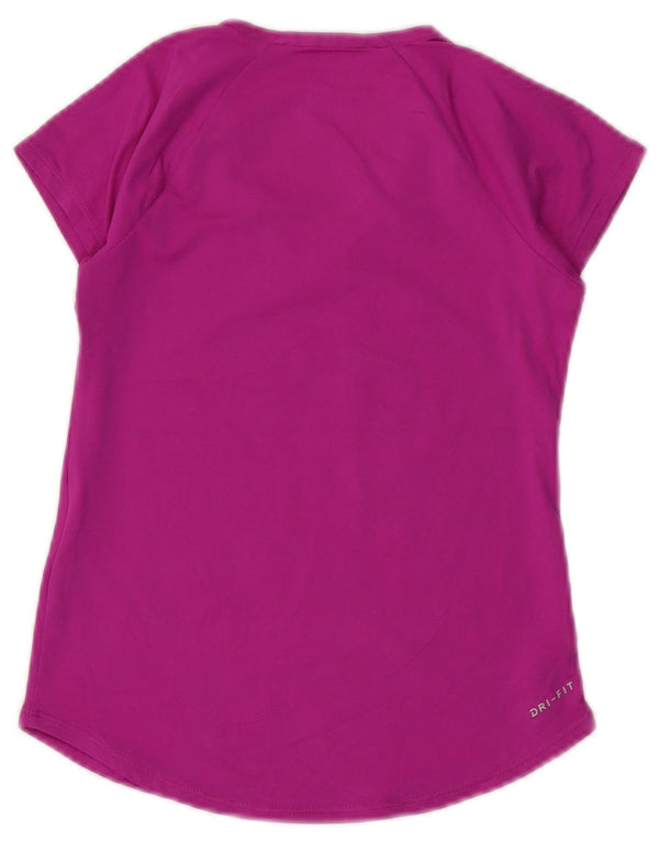 Nike Camiseta Dri Fit para niña 8-9 años Pequeña Púrpura