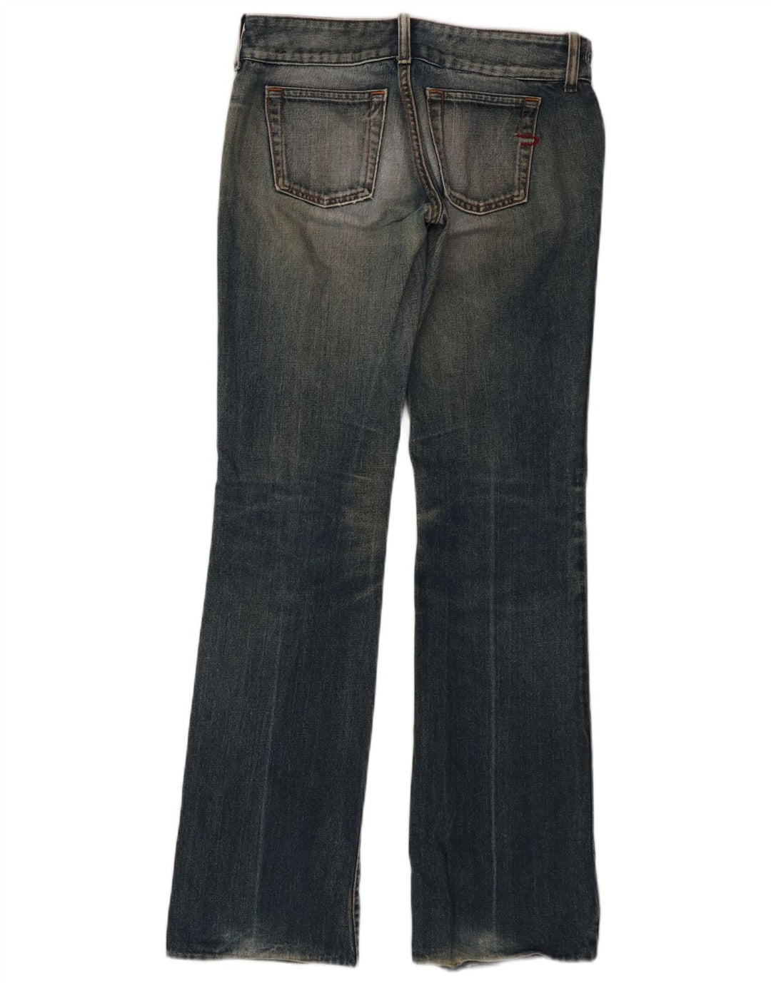DIESEL Vaqueros Rectos Mujer W28 L32 Azul Algodón