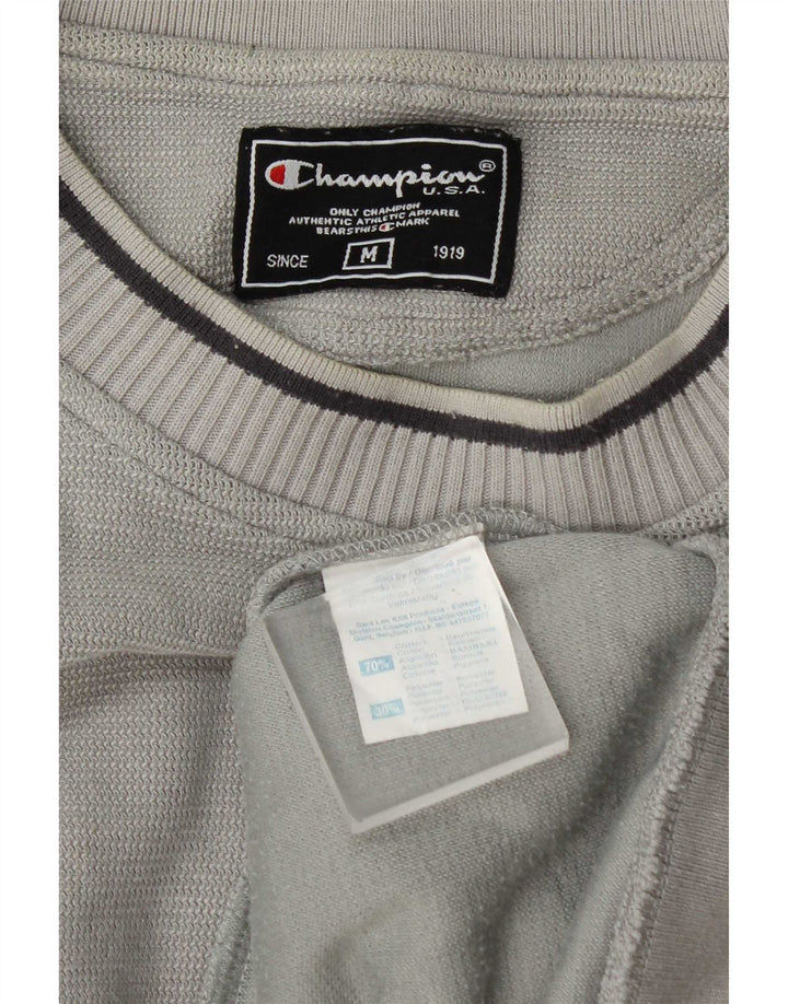 Champion Sudadera Jumper Gris Medio Algodón
