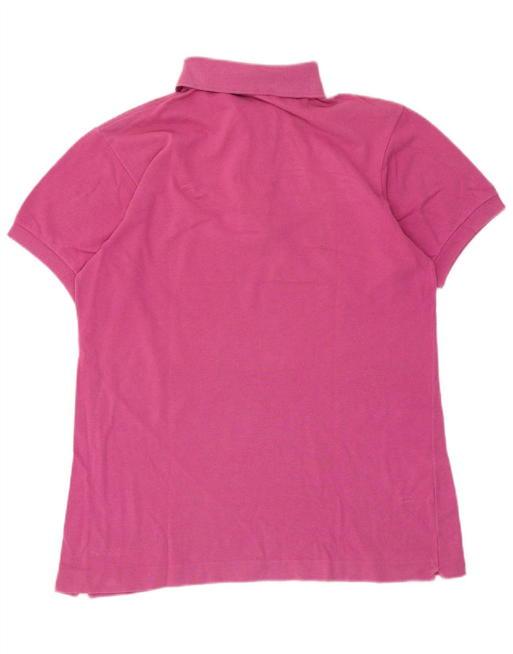 Polo Lacoste para hombre talla 3 pequeño algodón rosa