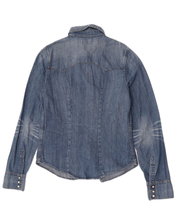 Levi's Camisa Vaquera Niña 15-16 Años Grande Azul Algodón