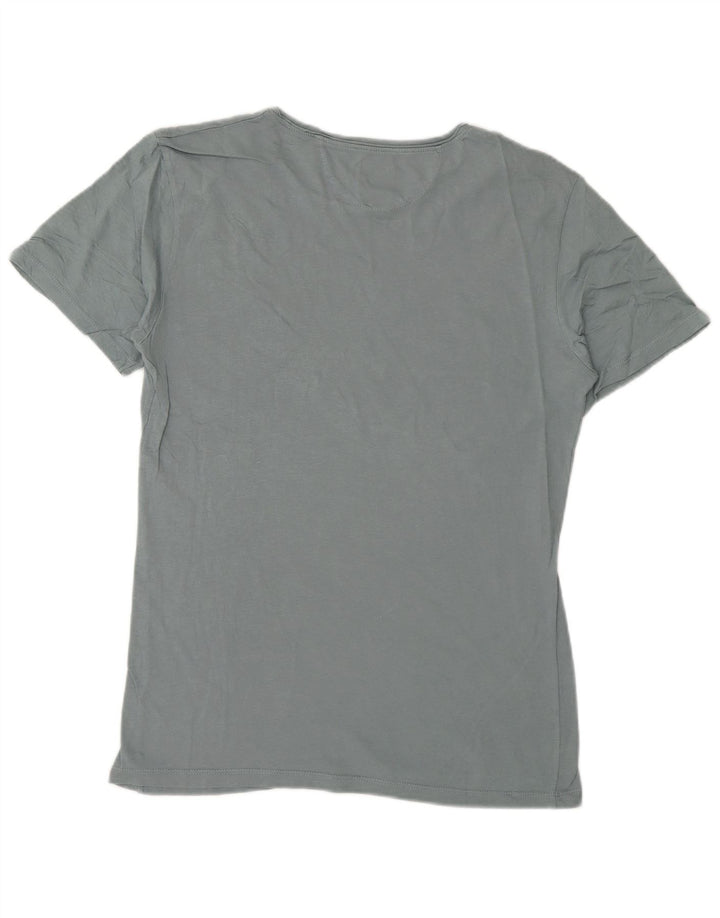 Zara Hombre Camiseta Top Small Gris