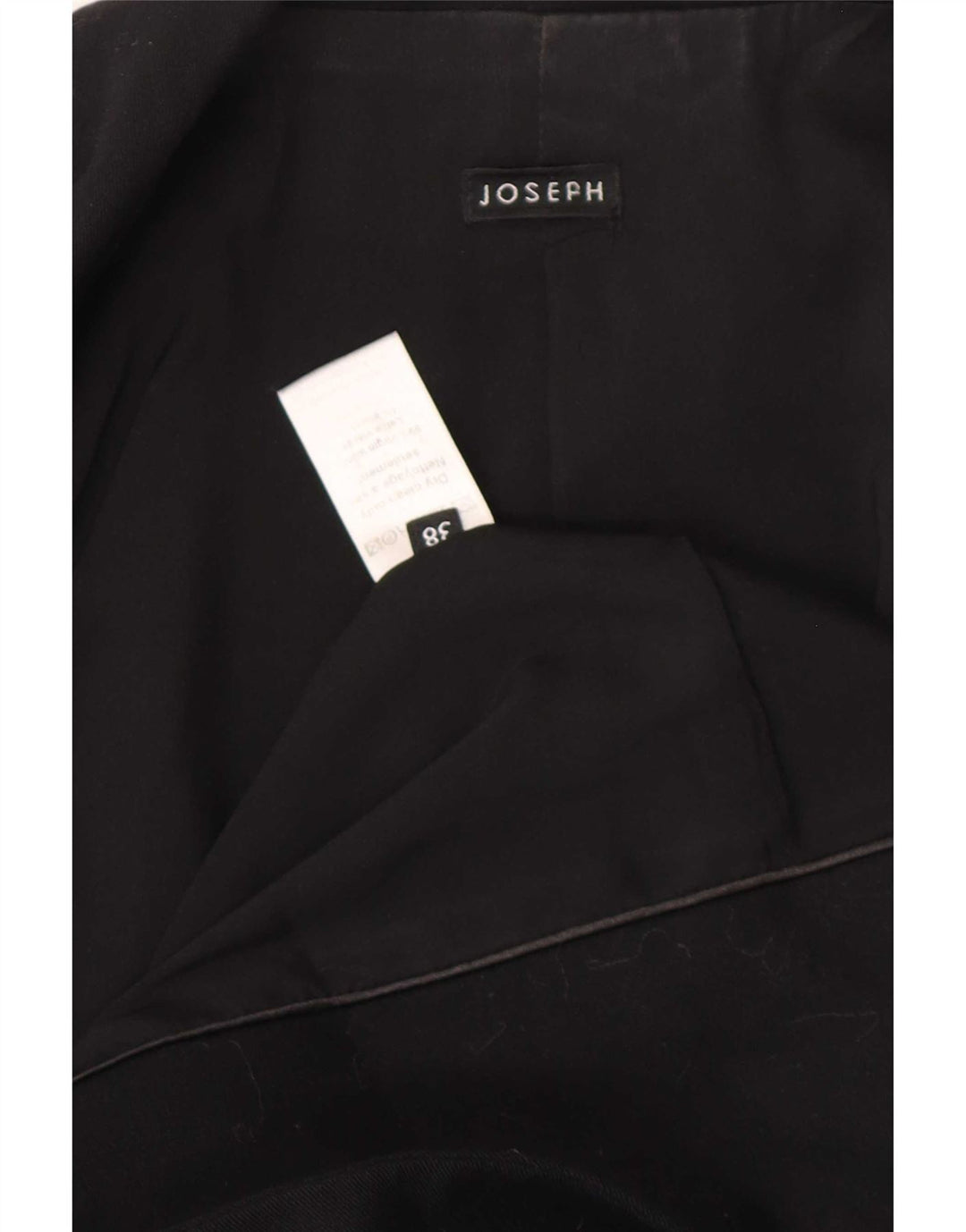 Joseph Chaqueta Blazer De 1 Botón Para Mujer IT 38 XS Lana Virgen Negra