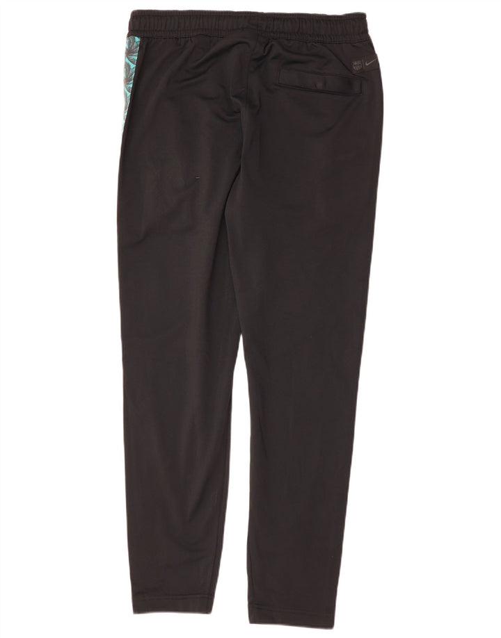 NIKE Hombre Pantalones de chándal con estampado gráfico Poliéster color block negro mediano