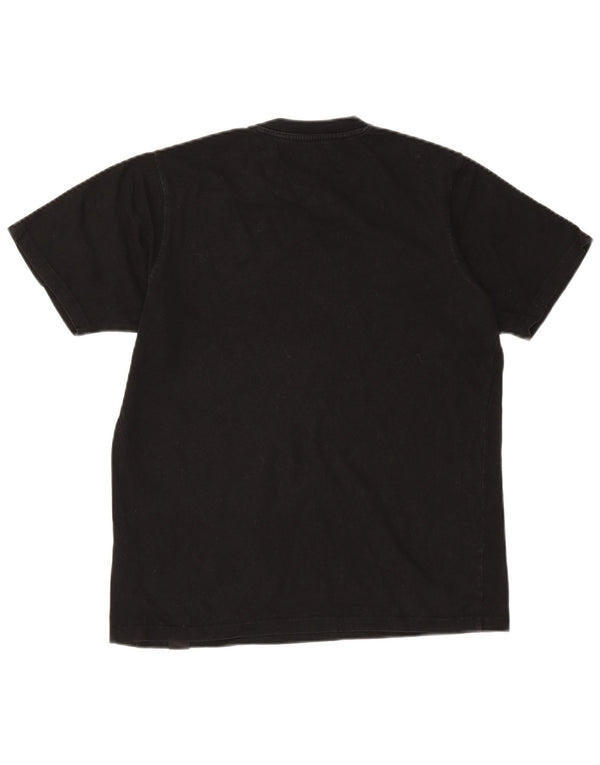 Dickies - Camiseta gráfica para hombre, talla pequeña, algodón negro