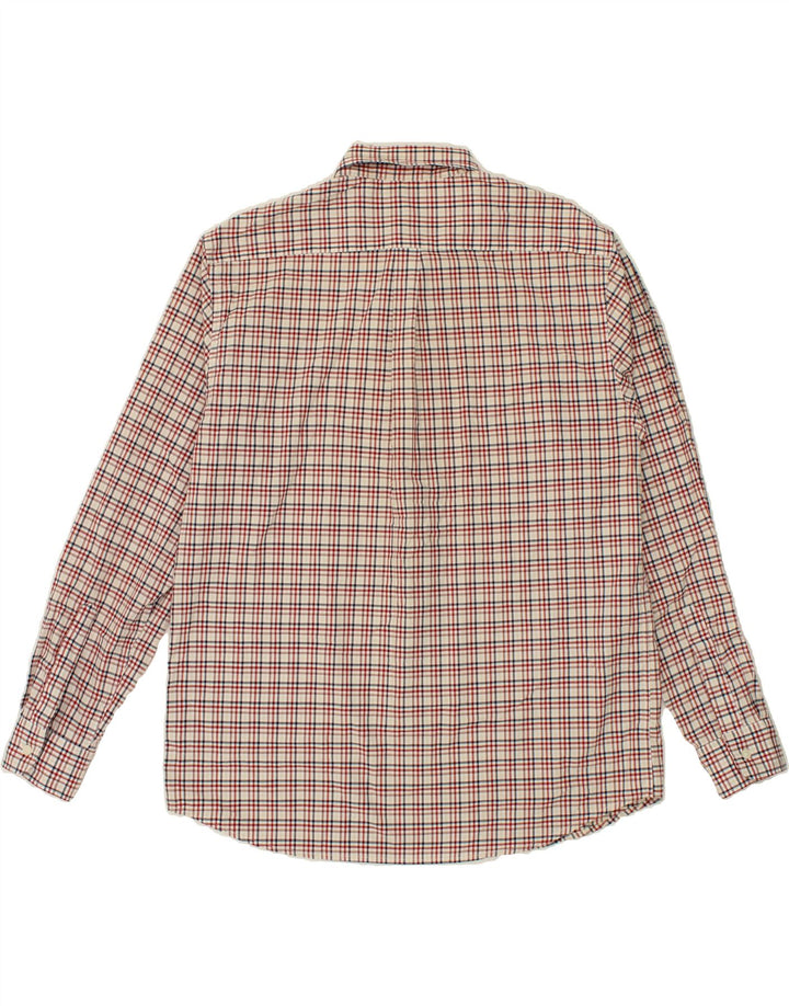 DOCKERS Mens Shirt XL Red Check Cotton Vintage Dockers and Second-Hand Dockers from Messina Hembry 