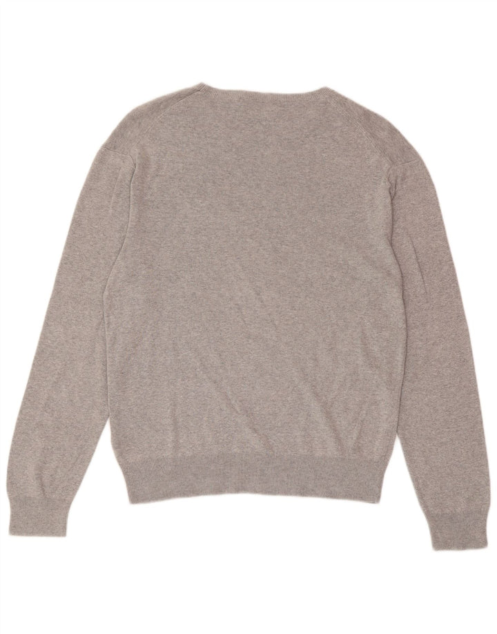 POLO RALPH LAUREN Jersey ajustado con cuello barco para hombre Gris medio