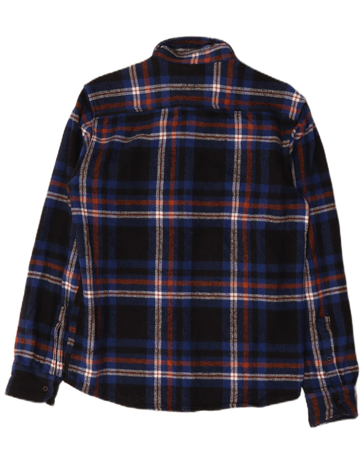 Dickies Camisa De Franela Para Hombre Algodón A Cuadros Azul Marino Pequeño