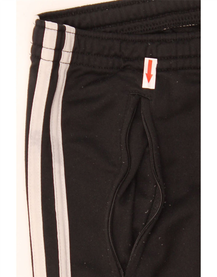 ADIDAS Pantalones de chándal para hombre UK 36/38 Small Negro Poliéster