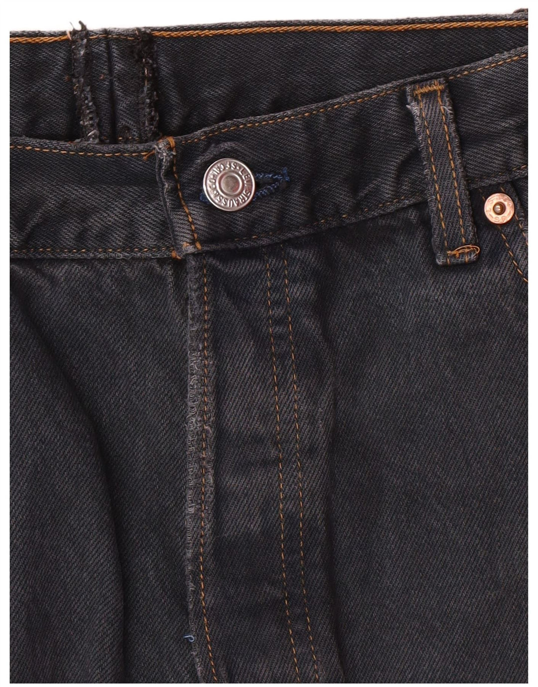 LEVI'S Falda Vaquera Mujer W28 Gris Medio