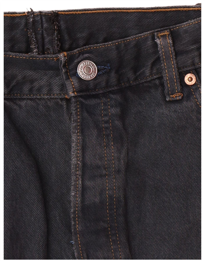 LEVI'S Falda Vaquera Mujer W28 Gris Medio