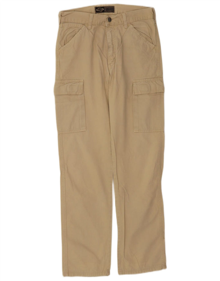 Take Two Pantalón cargo recto para hombre W28 L30 Beige