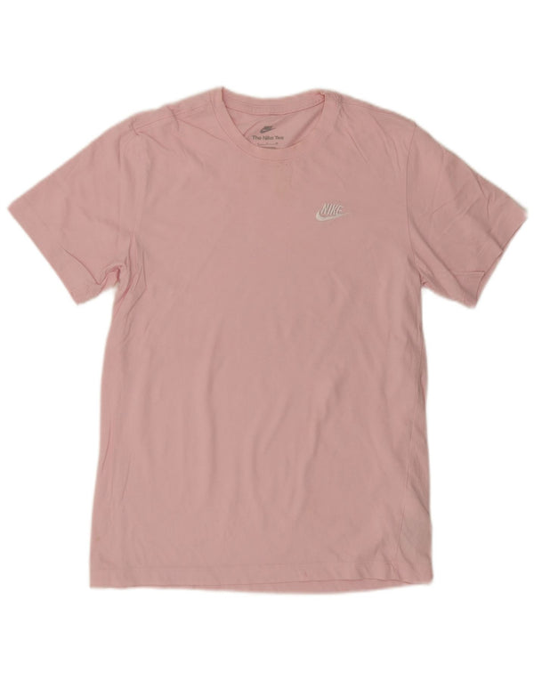 Nike Camiseta para mujer Top UK 10 Small Pink Cotton