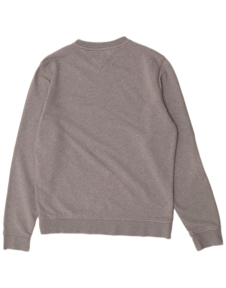Tommy Hilfiger Sudadera Gráfica para Hombre Jumper XL Gris Algodón
