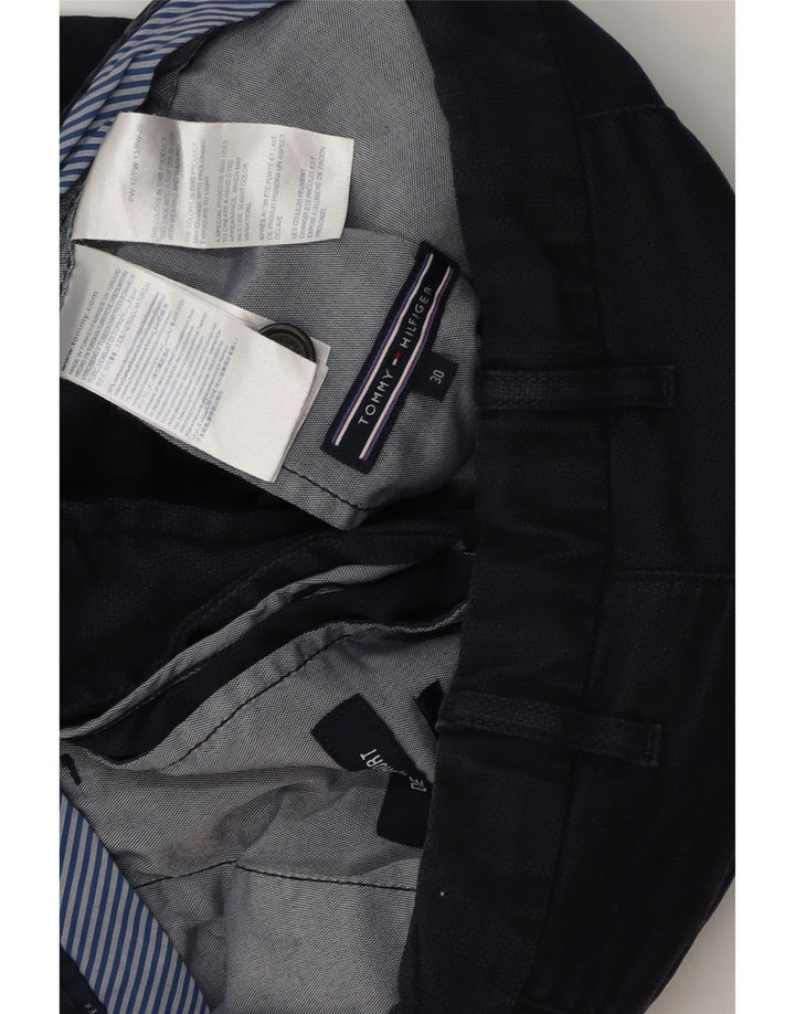 TOMMY HILFIGER Pantalones cortos chinos para hombre W30 Medium Azul marino Algodón