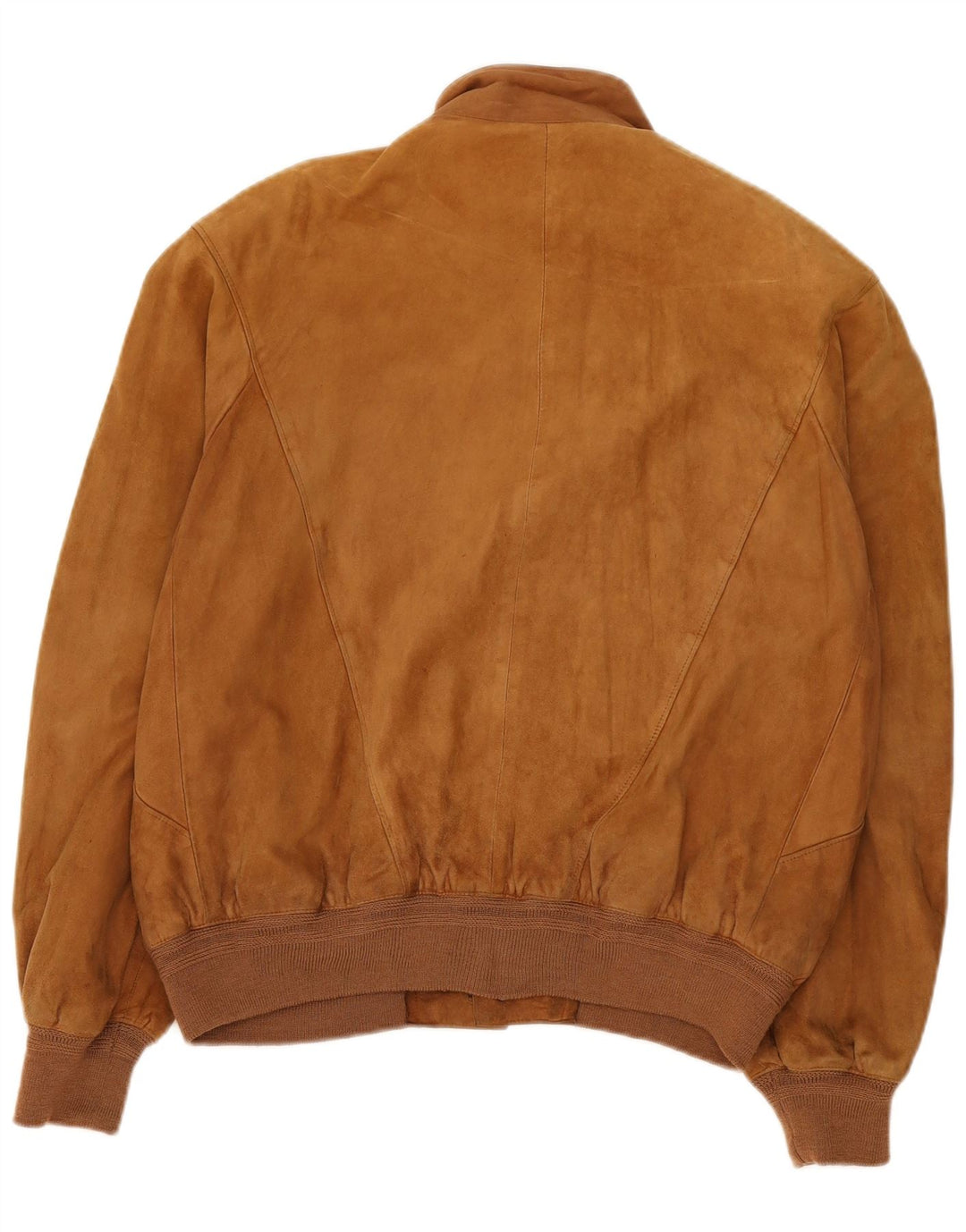 Vintage hombres ante bomber chaqueta IT 50 grande beige