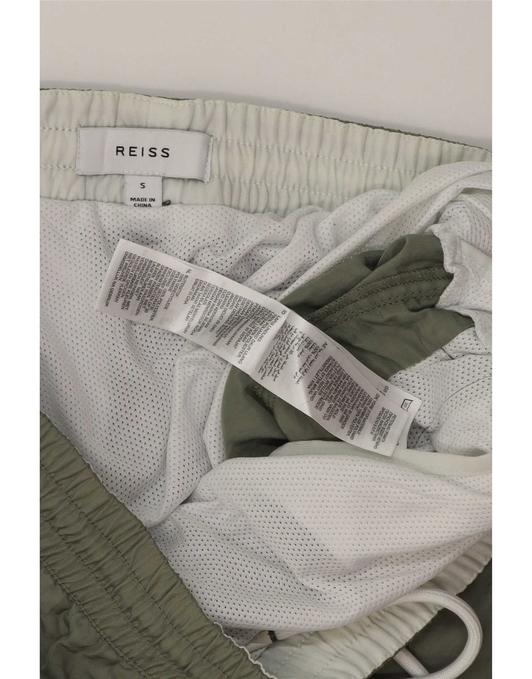 Bañador Reiss Hombre Small Verde Poliéster