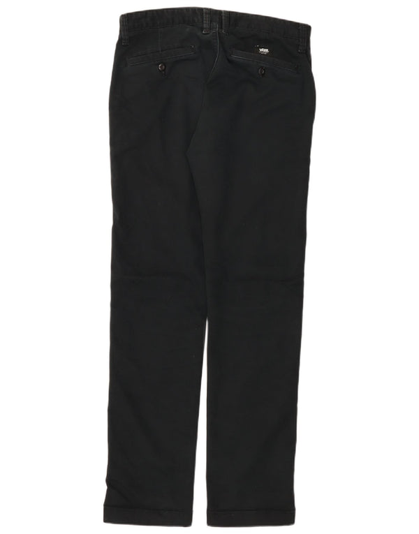 VANS Pantalón chino recto para hombre W30 L32 Azul marino Algodón