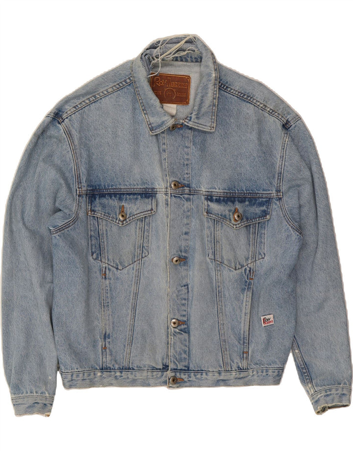 ROY ROGERS Chaqueta vaquera para hombre UK 38 Azul medio