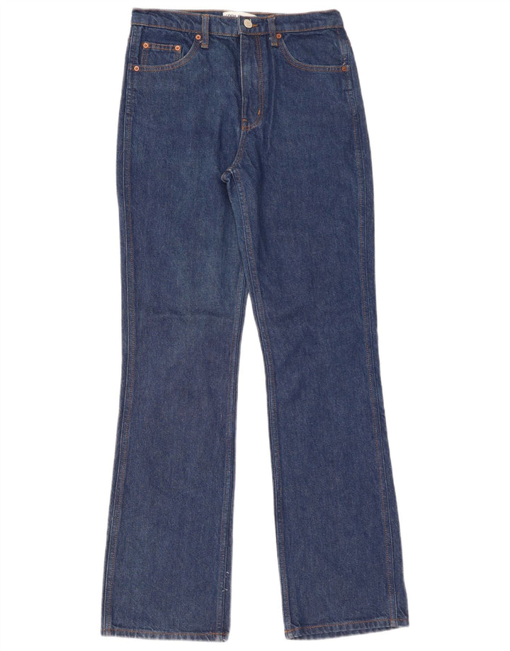 ZARA Vaqueros Bootcut Mujer EU 38 Small W28 L34 Azul