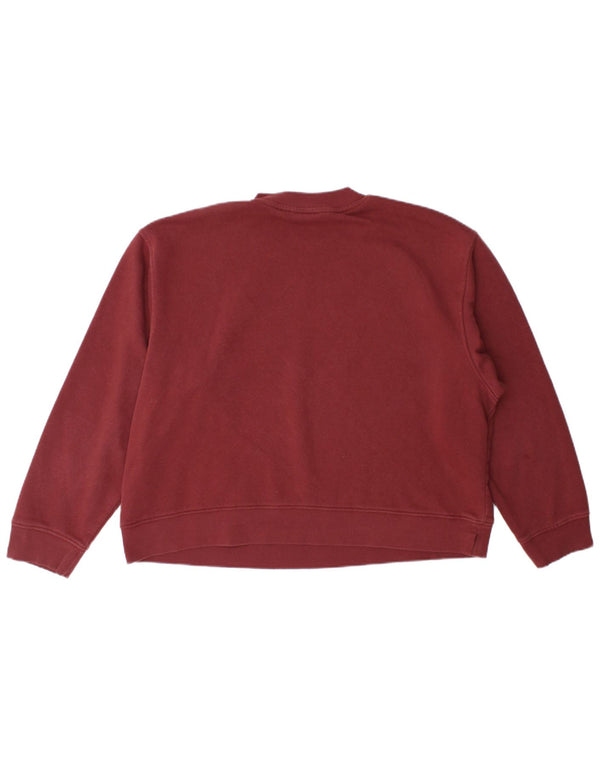 The North Face Sudadera para mujer Jumper UK 46 Large Granate Algodón