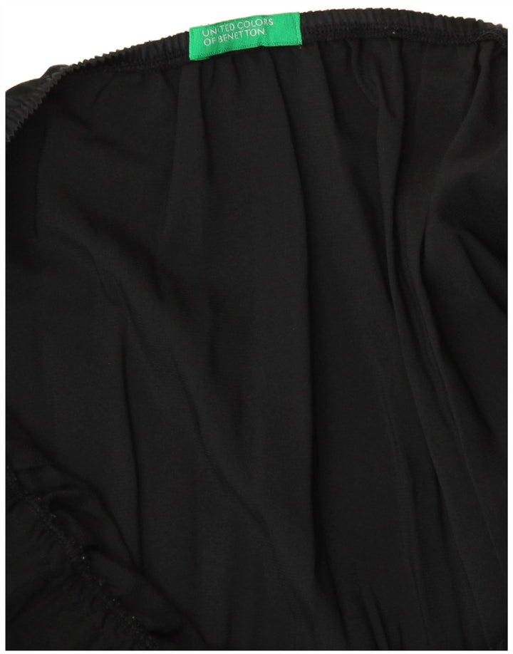 Benetton Top Camisola Mujer ES 40 Mediano Negro