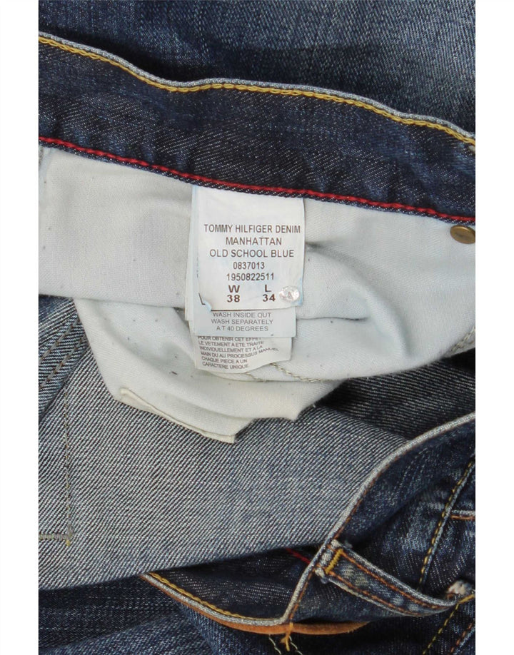 Tommy Hilfiger Vaqueros Manhattan Bootcut para hombre W38 L34 Algodón azul