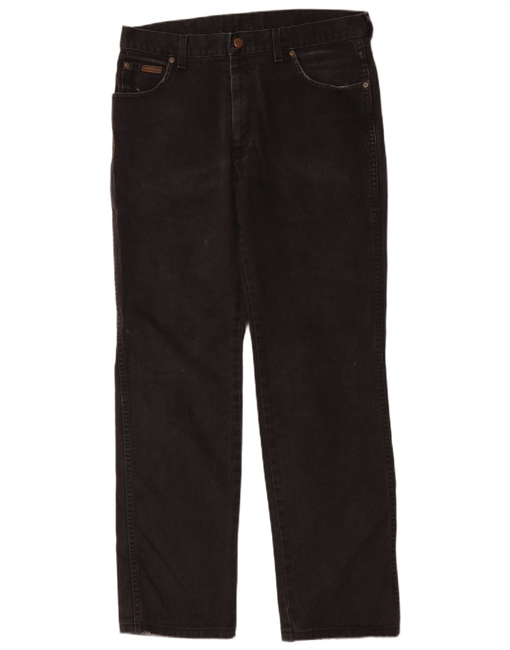 Wrangler Vaqueros rectos para hombre W34 L31 Black