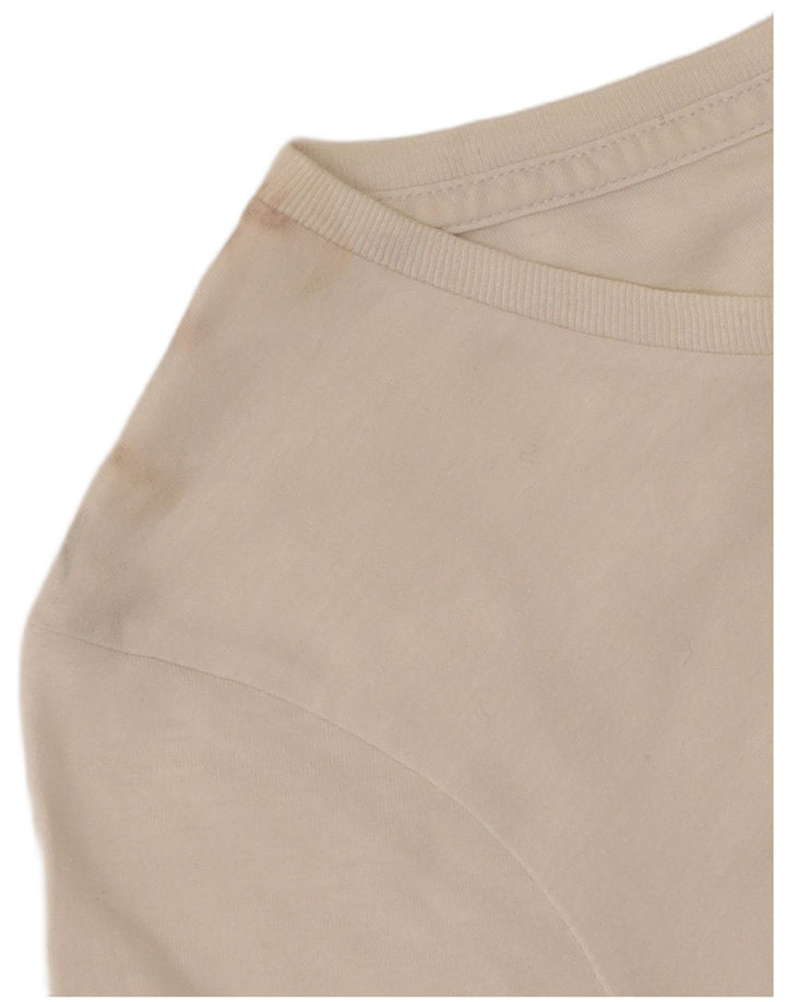 Levi's Camiseta gráfica para mujer Top UK 10 Small White