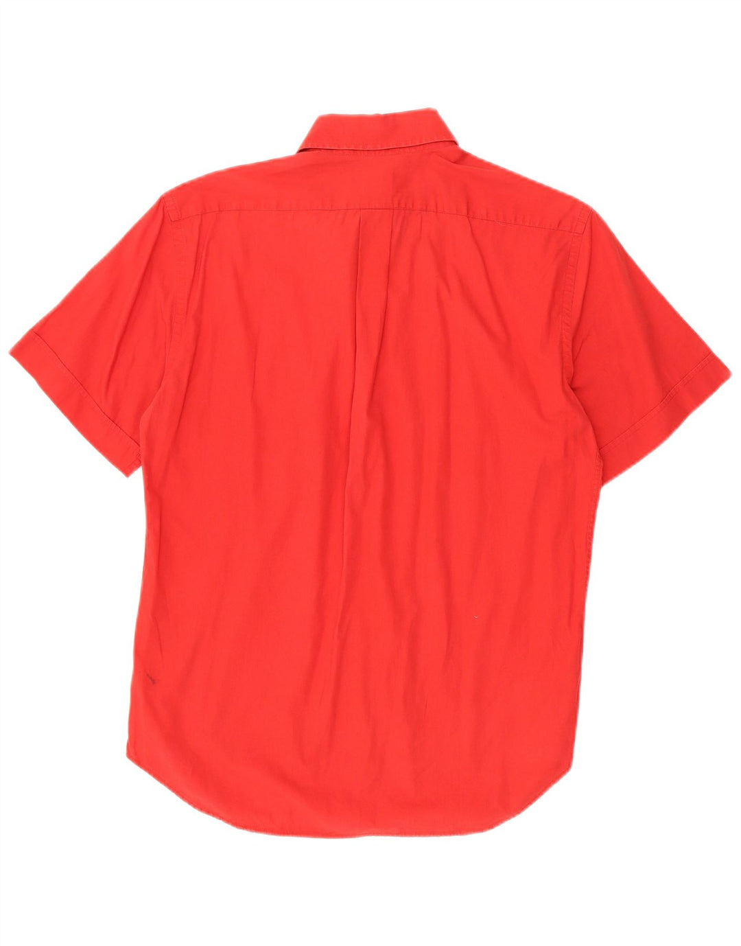 Marlboro Classics Camisa Manga Corta Hombre Algodón Rojo Medio