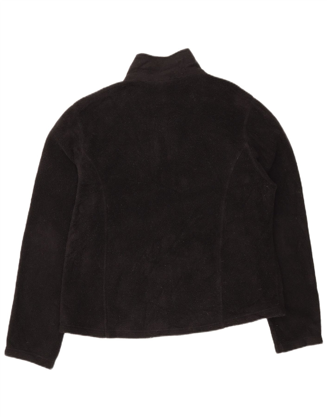 L.L.BEAN Chaqueta polar para mujer UK 46 Grande Poliéster negro