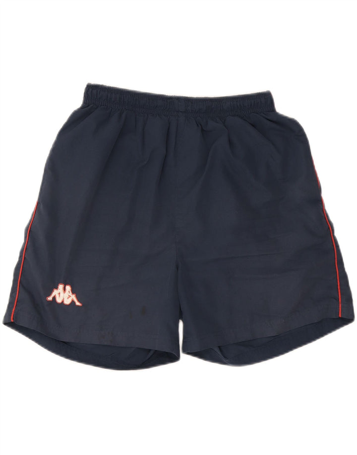 KAPPA Mens Sport Shorts XL Navy Blue Polyester Vintage Kappa and Second-Hand Kappa from Messina Hembry 