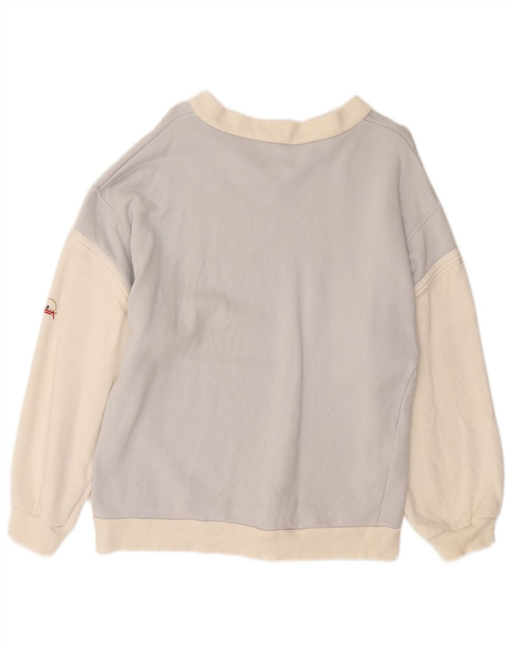 Bogner Sudadera tipo jersey para mujer UK 44 Mediano Púrpura Colorblock