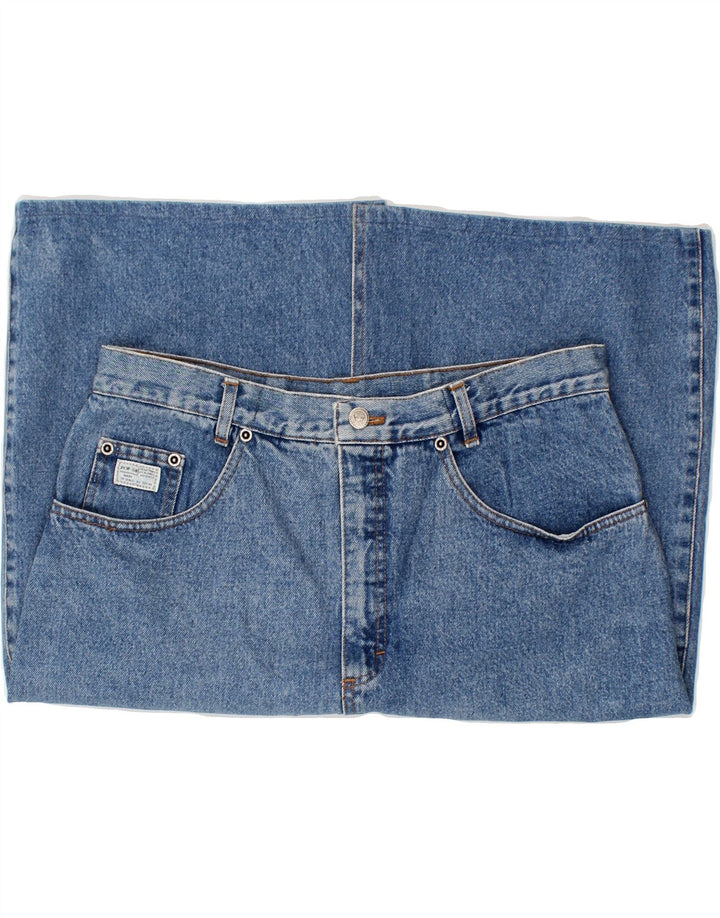 POP 84 Womens Denim Skirt EU 38 Medium W34 Blue Cotton Vintage POP 84 and Second-Hand POP 84 from Messina Hembry 