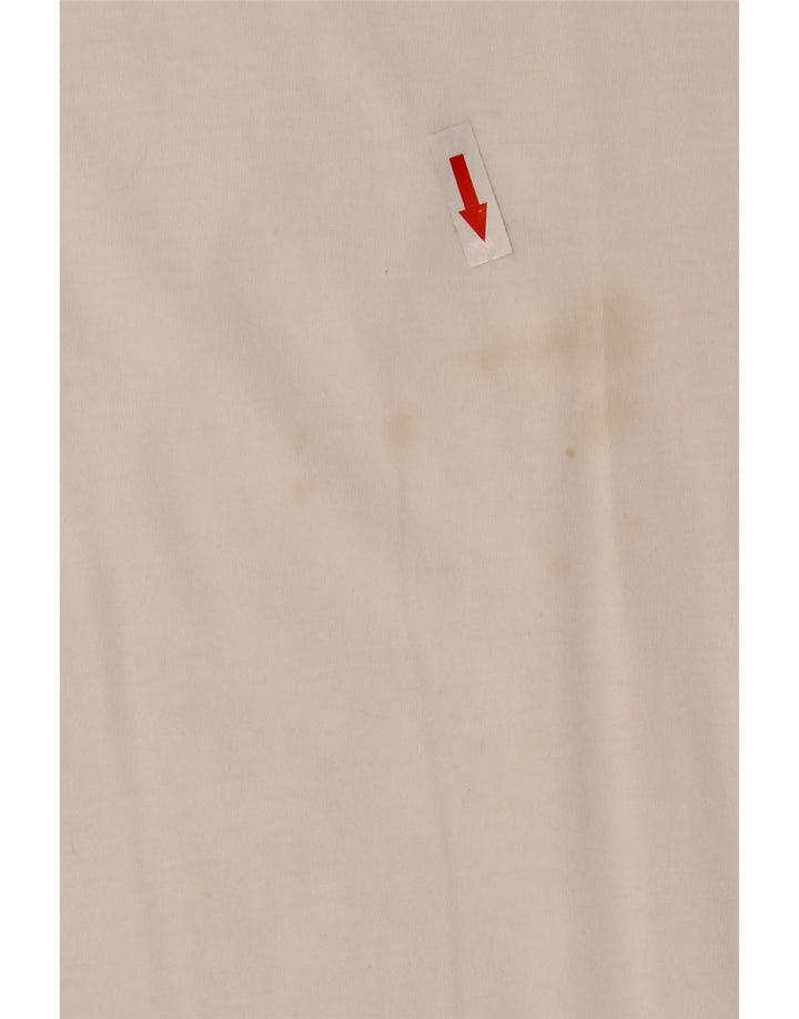 Timberland Camiseta Slim Fit para Hombre Top 2XL Blanco