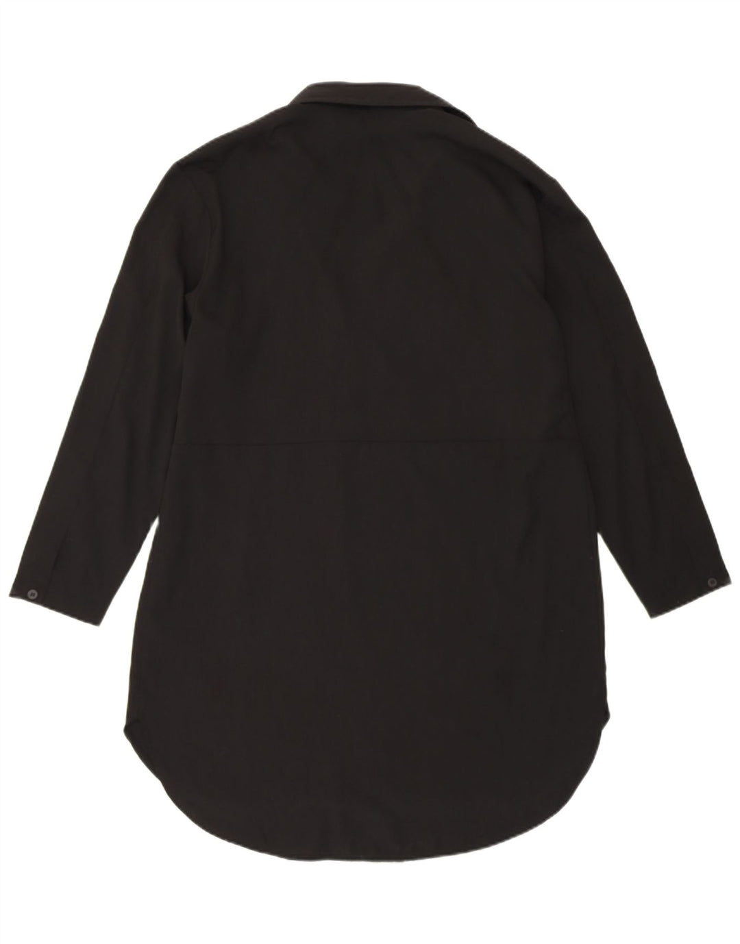 FRENCH CONNECTION Camisa tipo jersey larga para mujer UK 8 Small Black