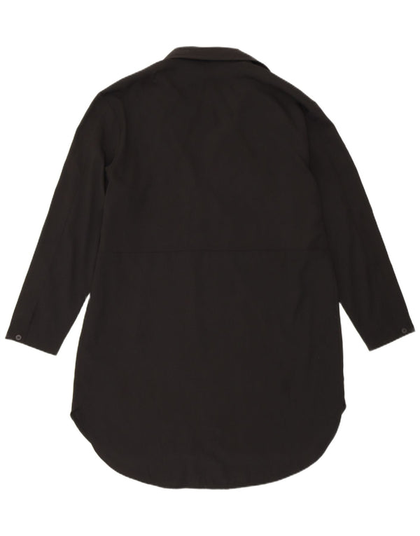 FRENCH CONNECTION Camisa tipo jersey larga para mujer UK 8 Small Black